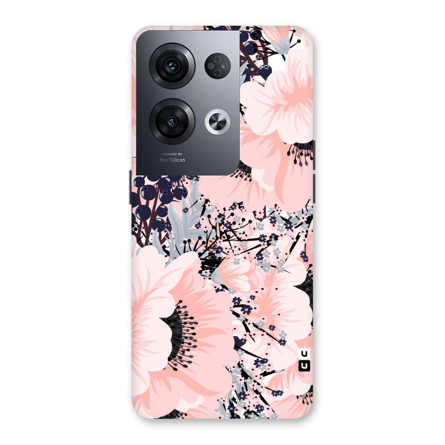 Beautiful Flowers Back Case for Oppo Reno8 Pro 5G