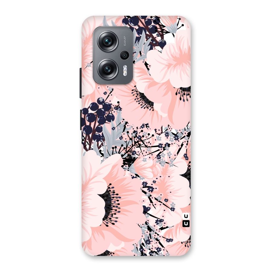 Beautiful Flowers Back Case for Redmi K50i