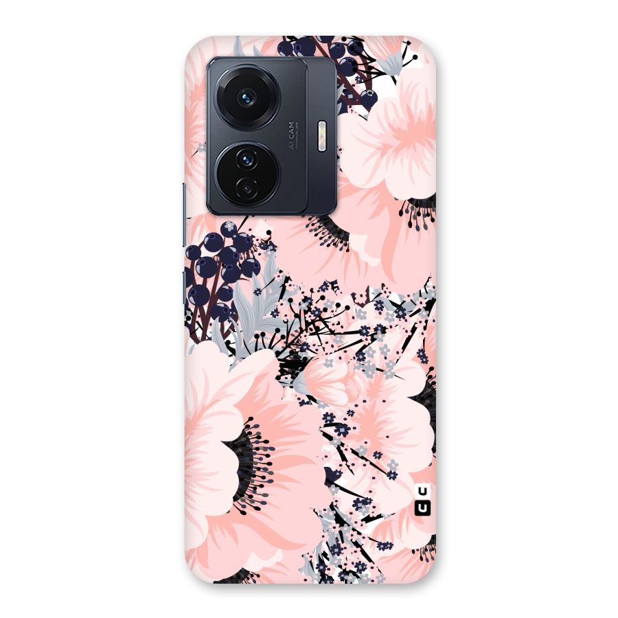 Beautiful Flowers Back Case for Vivo T1 Pro