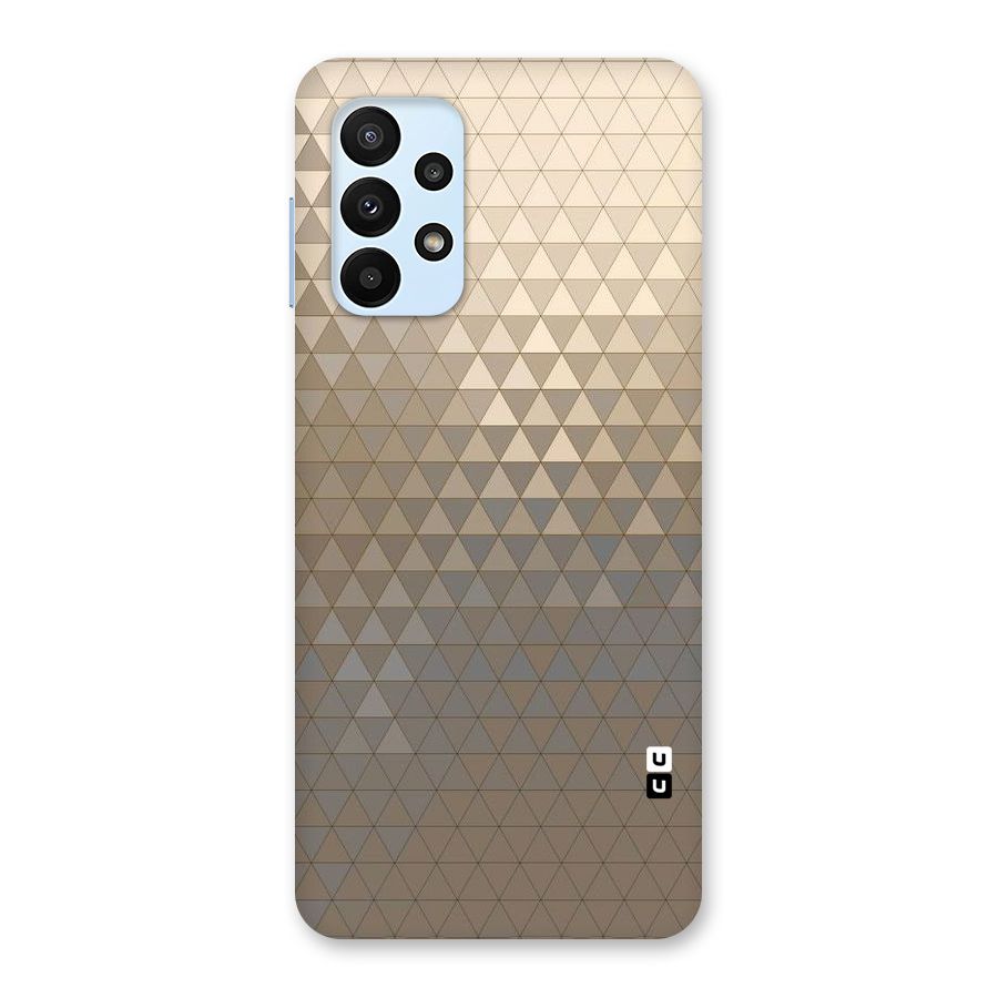 Beautiful Golden Pattern Back Case for Galaxy A23