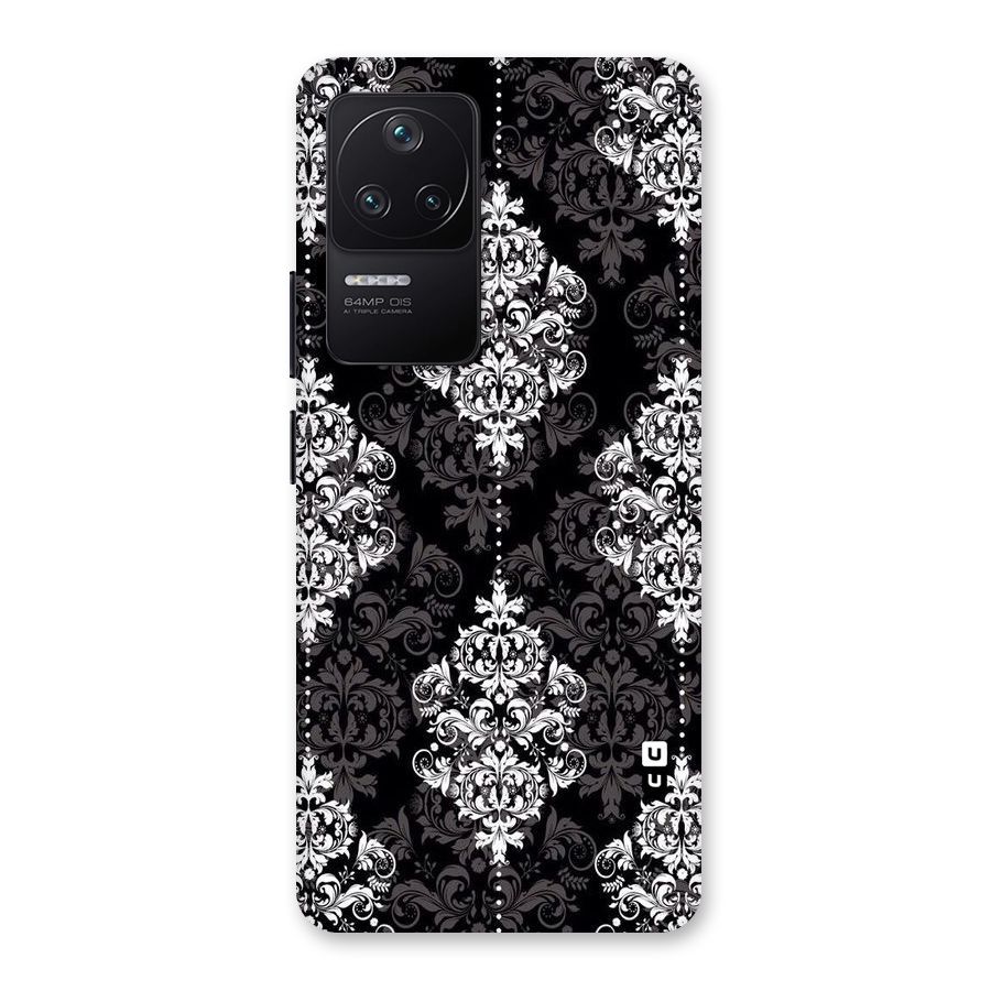Beautiful Grey Pattern Back Case for Poco F4 5G