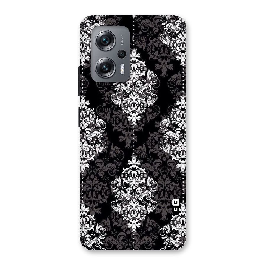 Beautiful Grey Pattern Back Case for Redmi K50i