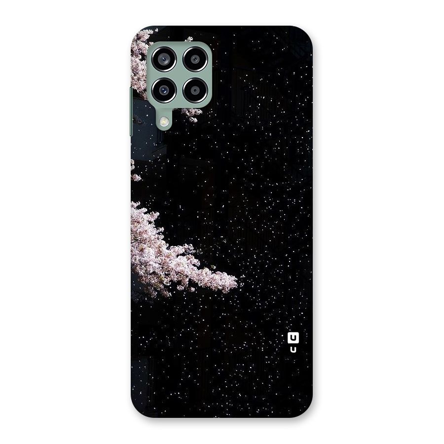 Beautiful Night Sky Flowers Back Case for Galaxy M33