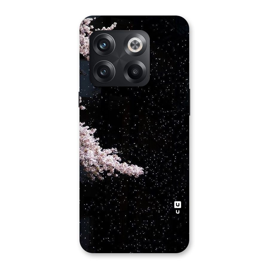 Beautiful Night Sky Flowers Back Case for OnePlus 10T