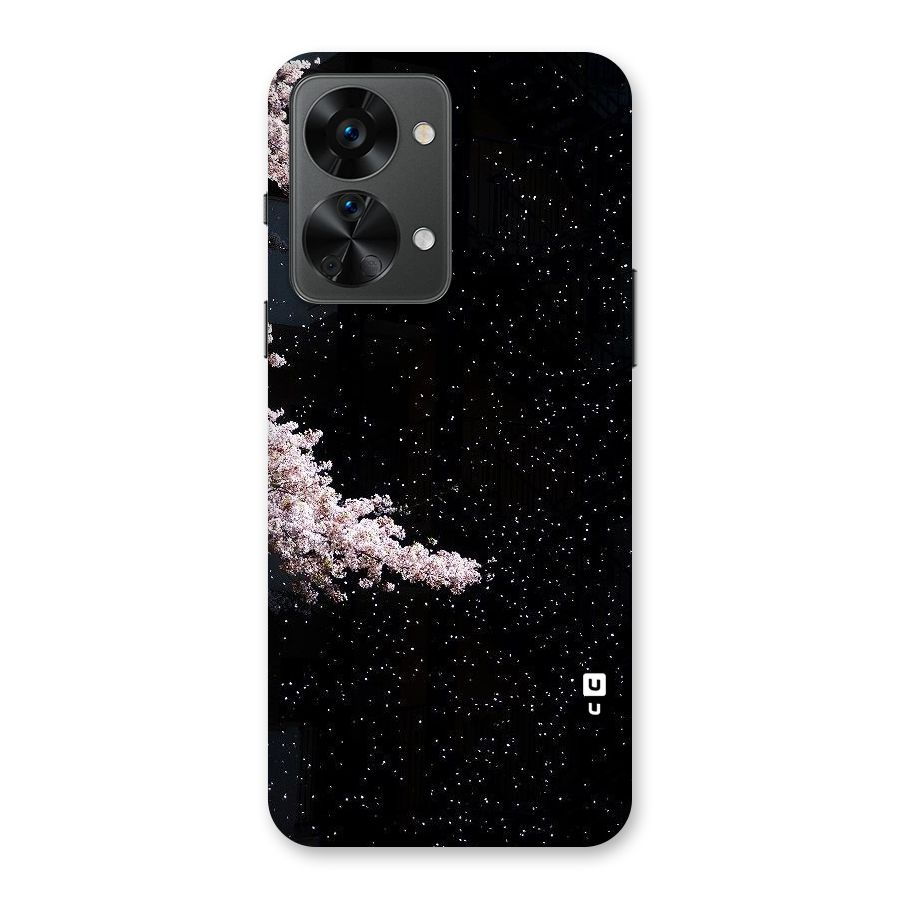 Beautiful Night Sky Flowers Back Case for OnePlus Nord 2T