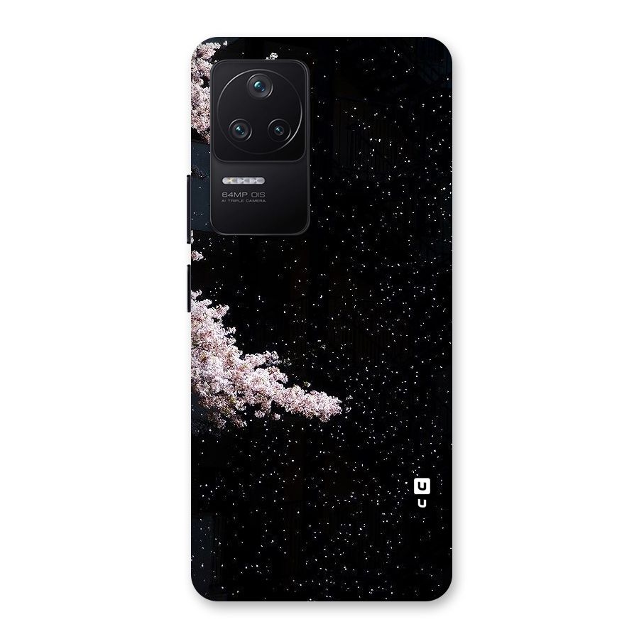 Beautiful Night Sky Flowers Back Case for Poco F4 5G