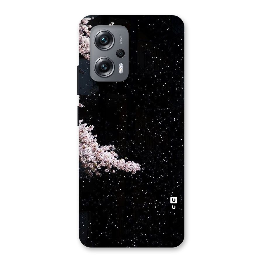Beautiful Night Sky Flowers Back Case for Redmi K50i