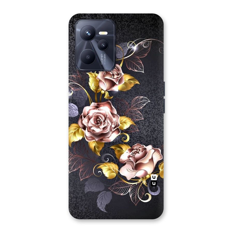 Beautiful Old Floral Design Back Case for Realme C35