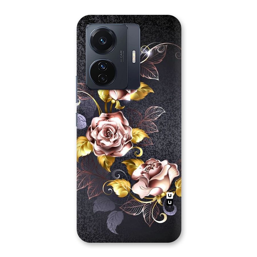Beautiful Old Floral Design Back Case for Vivo T1 Pro