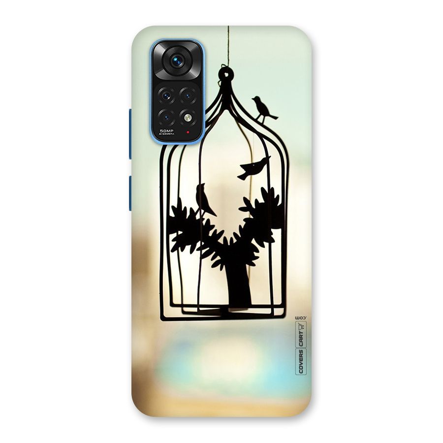 Beautiful Pegion Cage Back Case for Redmi Note 11S