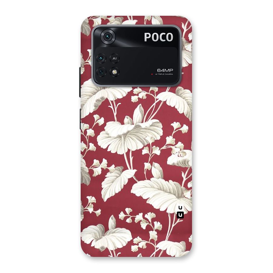 Beautiful Petals Back Case for Poco M4 Pro 4G