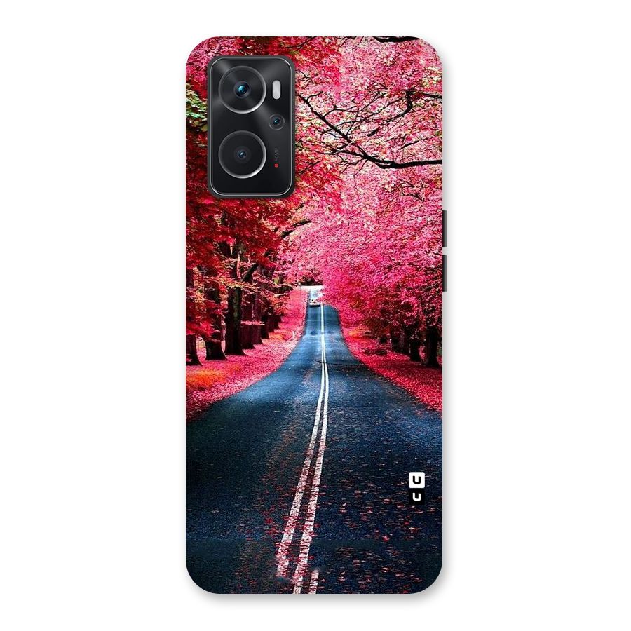 Beautiful Red Trees Back Case for Oppo K10 4G