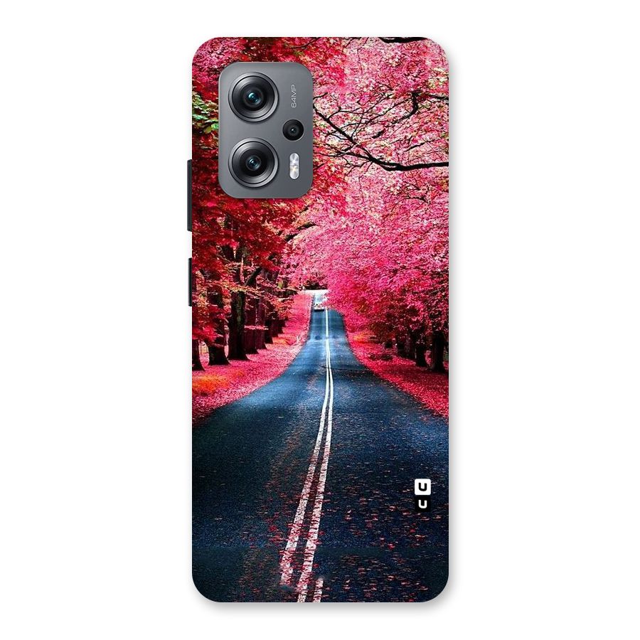 Beautiful Red Trees Back Case for Redmi K50i