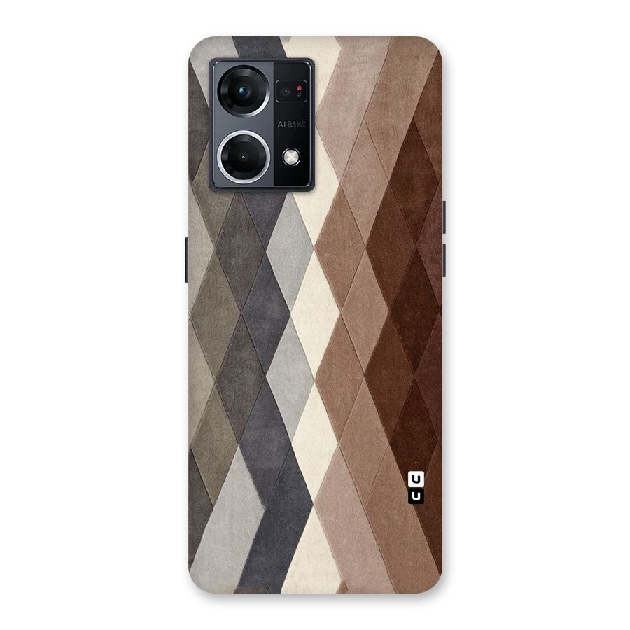 Beautiful Shades Of Diamonds Glass Back Case for Oppo F21 Pro 5G