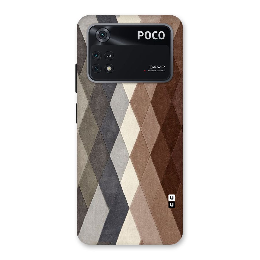 Beautiful Shades Of Diamonds Back Case for Poco M4 Pro 4G