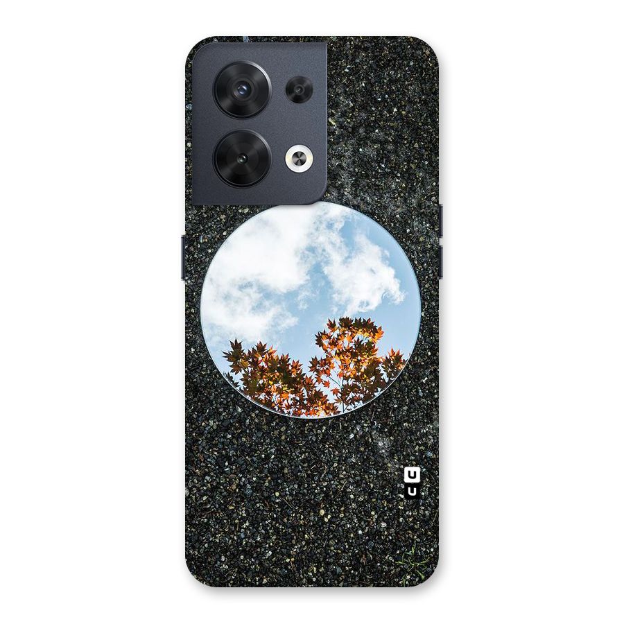Beautiful Sky Leaves Back Case for Oppo Reno8 5G
