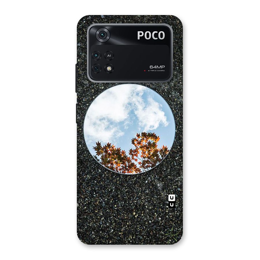 Beautiful Sky Leaves Back Case for Poco M4 Pro 4G