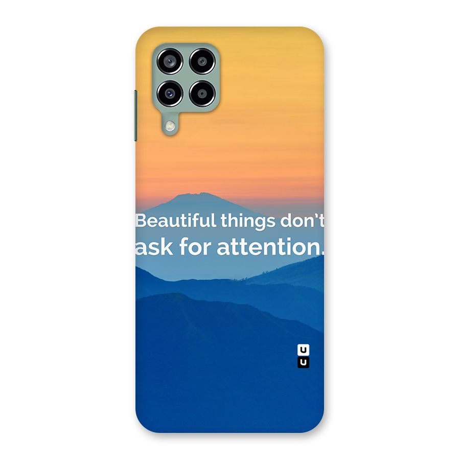 Beautiful Things Quote Back Case for Galaxy M33