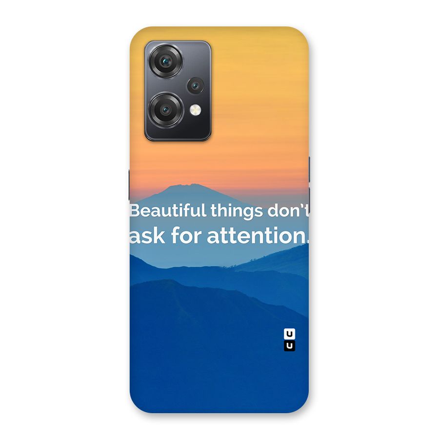 Beautiful Things Quote Back Case for OnePlus Nord CE 2 Lite 5G