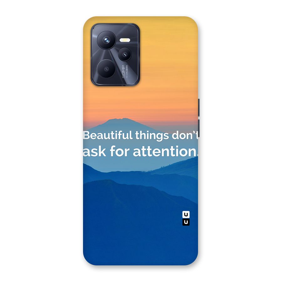 Beautiful Things Quote Back Case for Realme C35