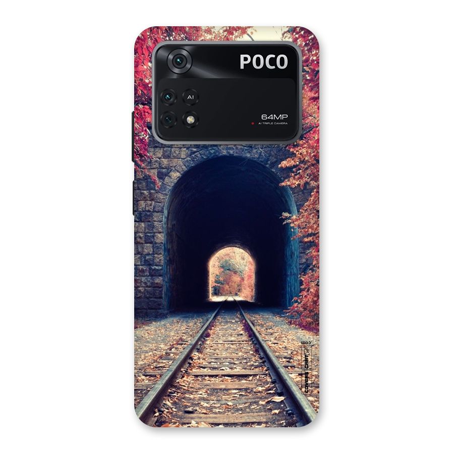 Beautiful Track Back Case for Poco M4 Pro 4G