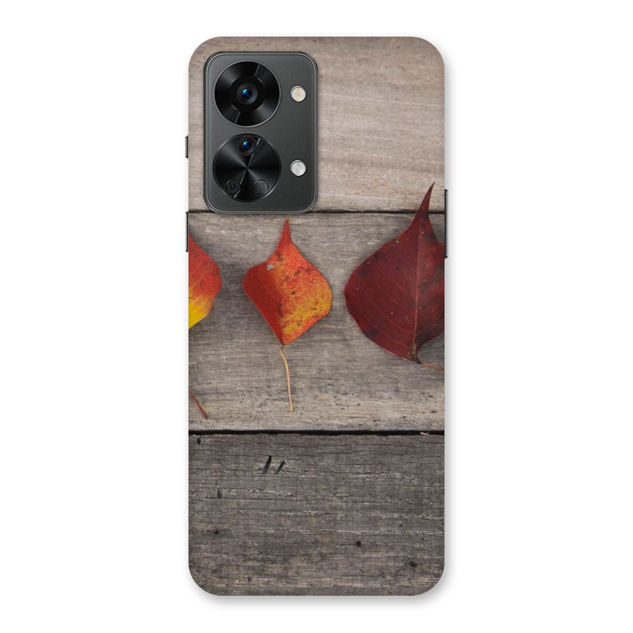 Beautiful Wood Leafs Back Case for OnePlus Nord 2T