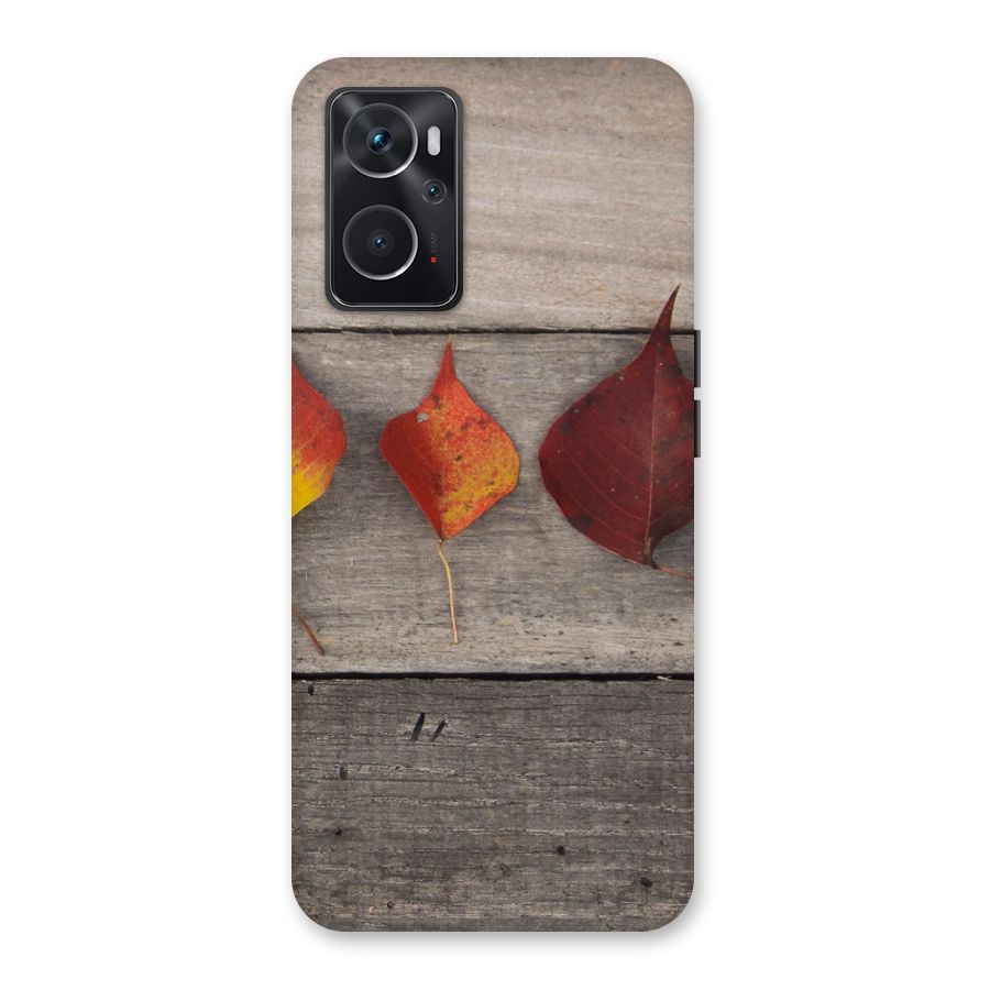 Beautiful Wood Leafs Back Case for Oppo K10 4G