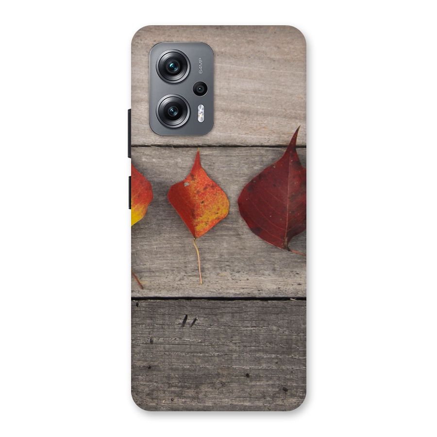 Beautiful Wood Leafs Back Case for Redmi K50i