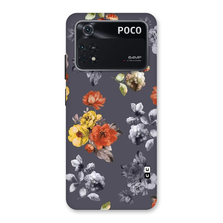 Beauty Art Bloom Back Case for Poco M4 Pro 4G
