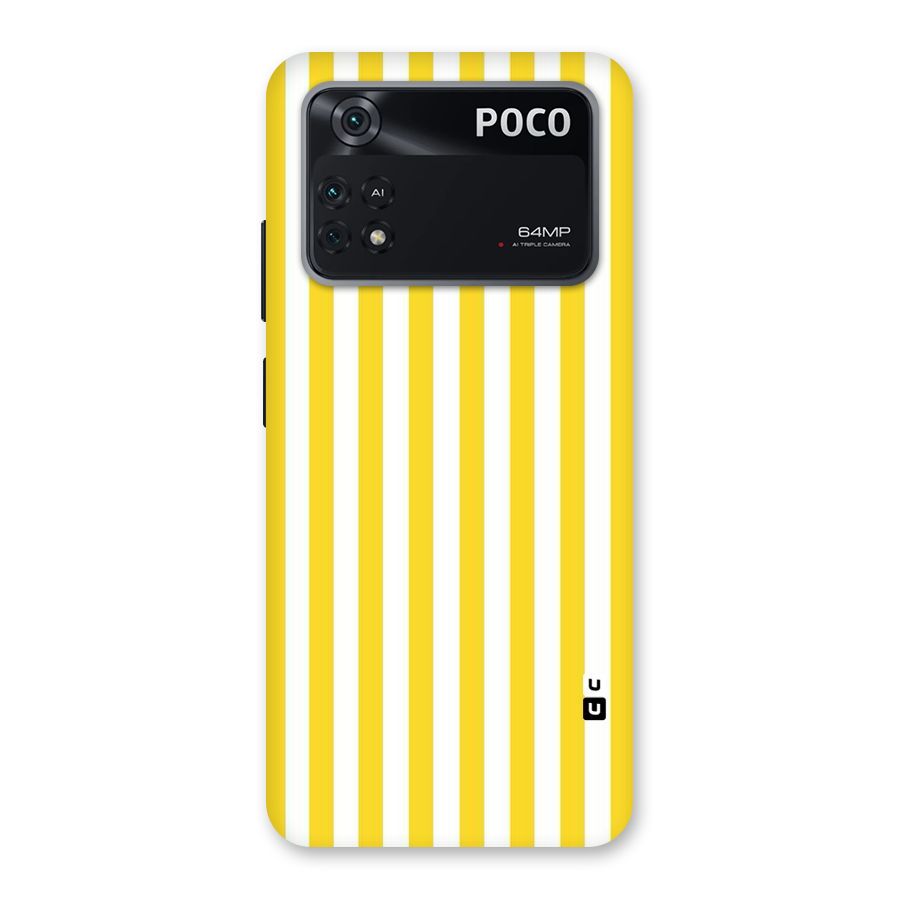 Beauty Color Stripes Back Case for Poco M4 Pro 4G