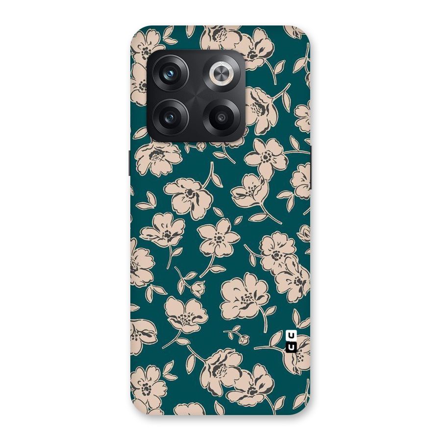 Beauty Green Bloom Back Case for OnePlus 10T