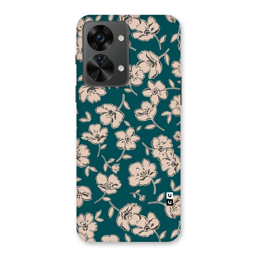 Beauty Green Bloom Back Case for OnePlus Nord 2T