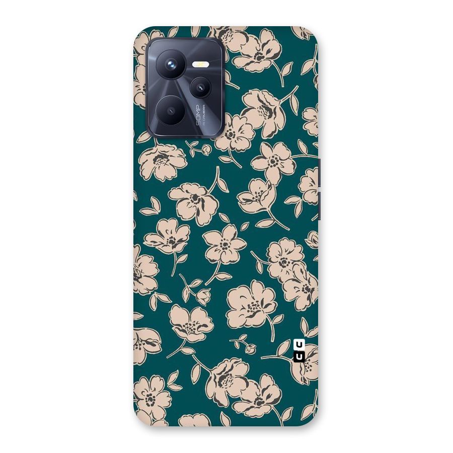 Beauty Green Bloom Back Case for Realme C35