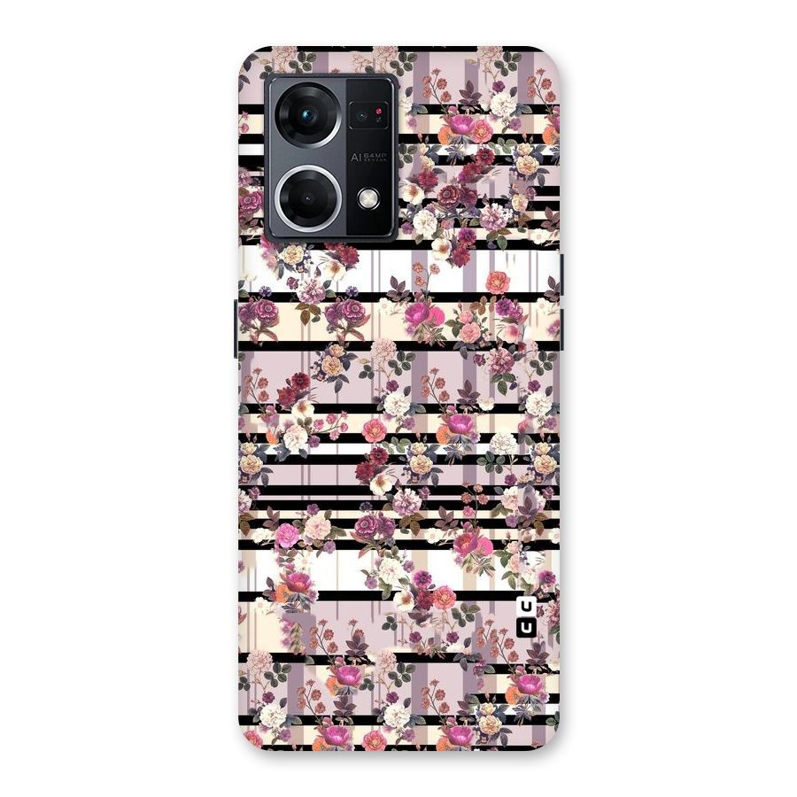 Beauty In Floral Glass Back Case for Oppo F21 Pro 5G