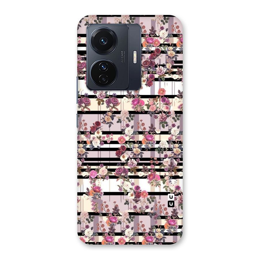 Beauty In Floral Back Case for Vivo T1 Pro