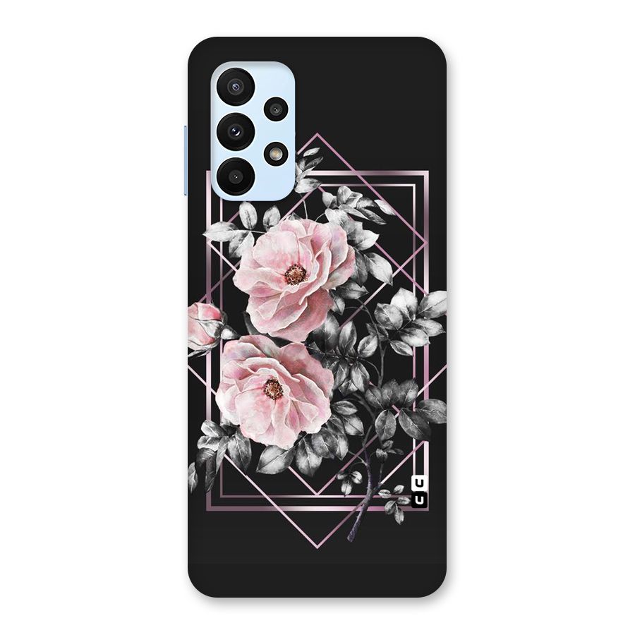 Beguilling Pink Floral Back Case for Galaxy A23
