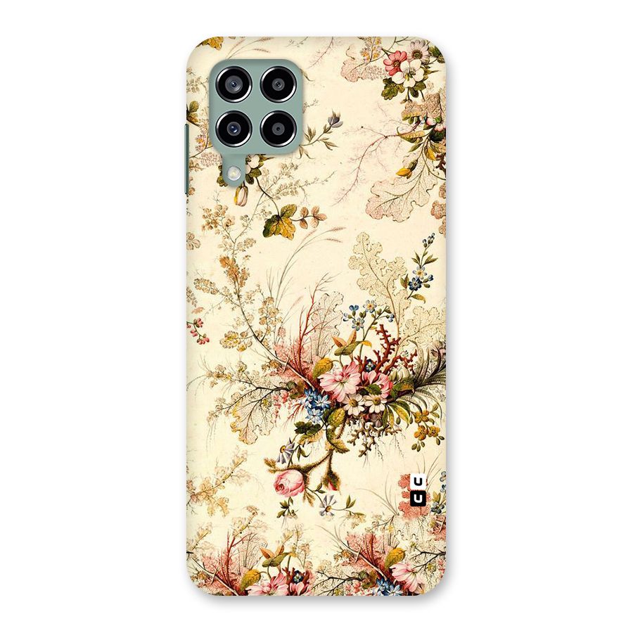 Beige Floral Back Case for Galaxy M33