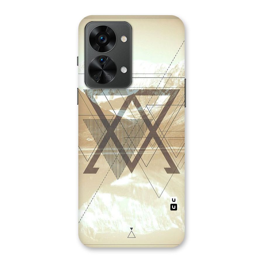 Beige View Back Case for OnePlus Nord 2T