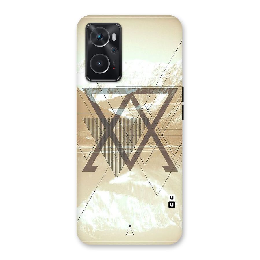 Beige View Back Case for Oppo K10 4G