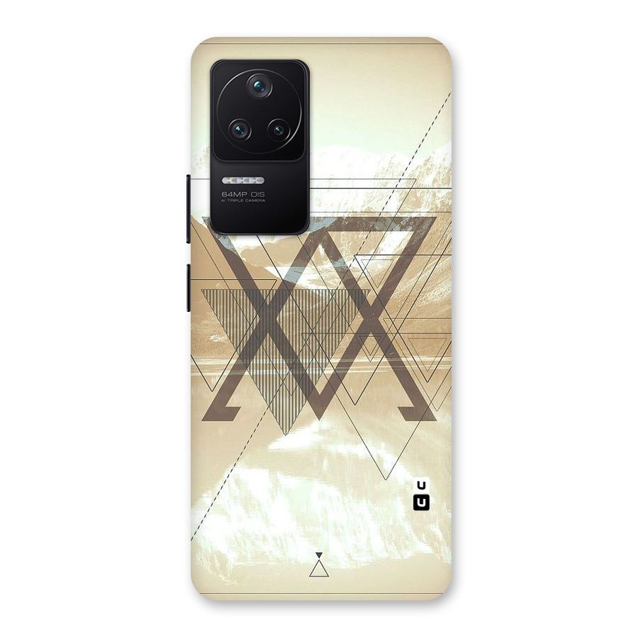 Beige View Back Case for Poco F4 5G