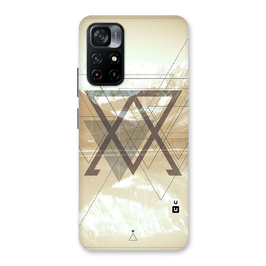 Beige View Back Case for Poco M4 Pro 5G