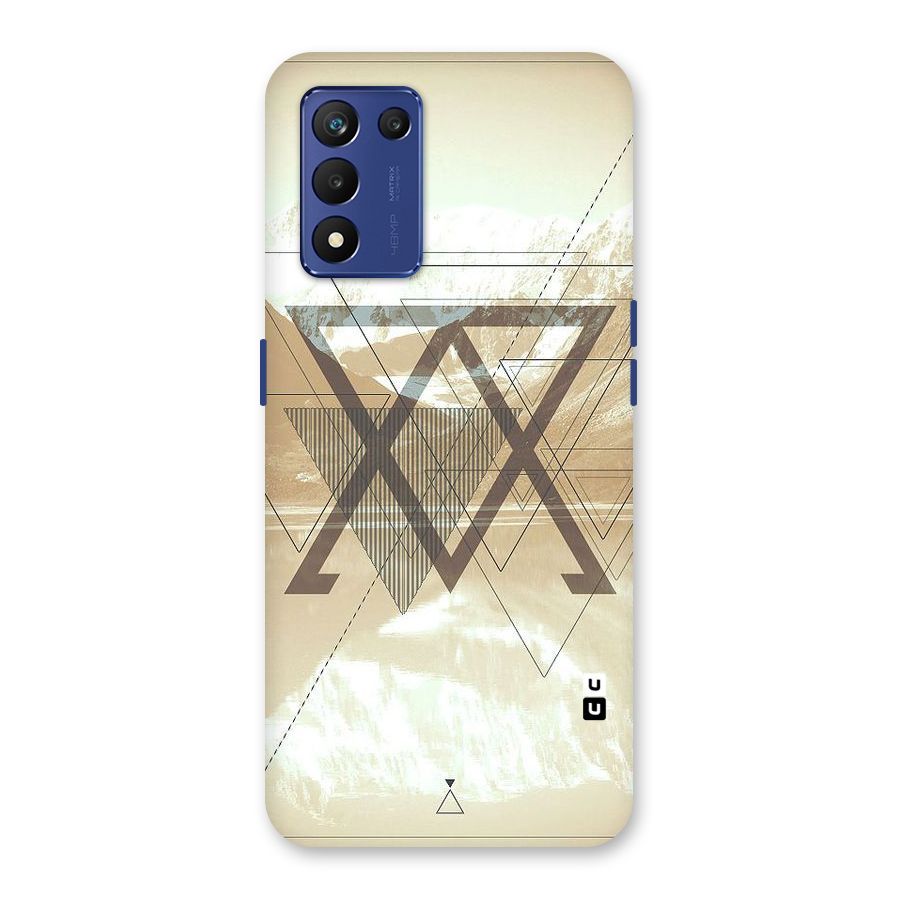 Beige View Back Case for Realme 9 5G Speed