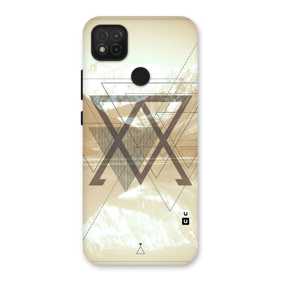 Beige View Back Case for Redmi 9 Activ