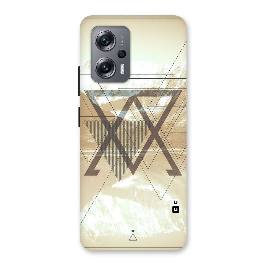 Beige View Back Case for Redmi K50i