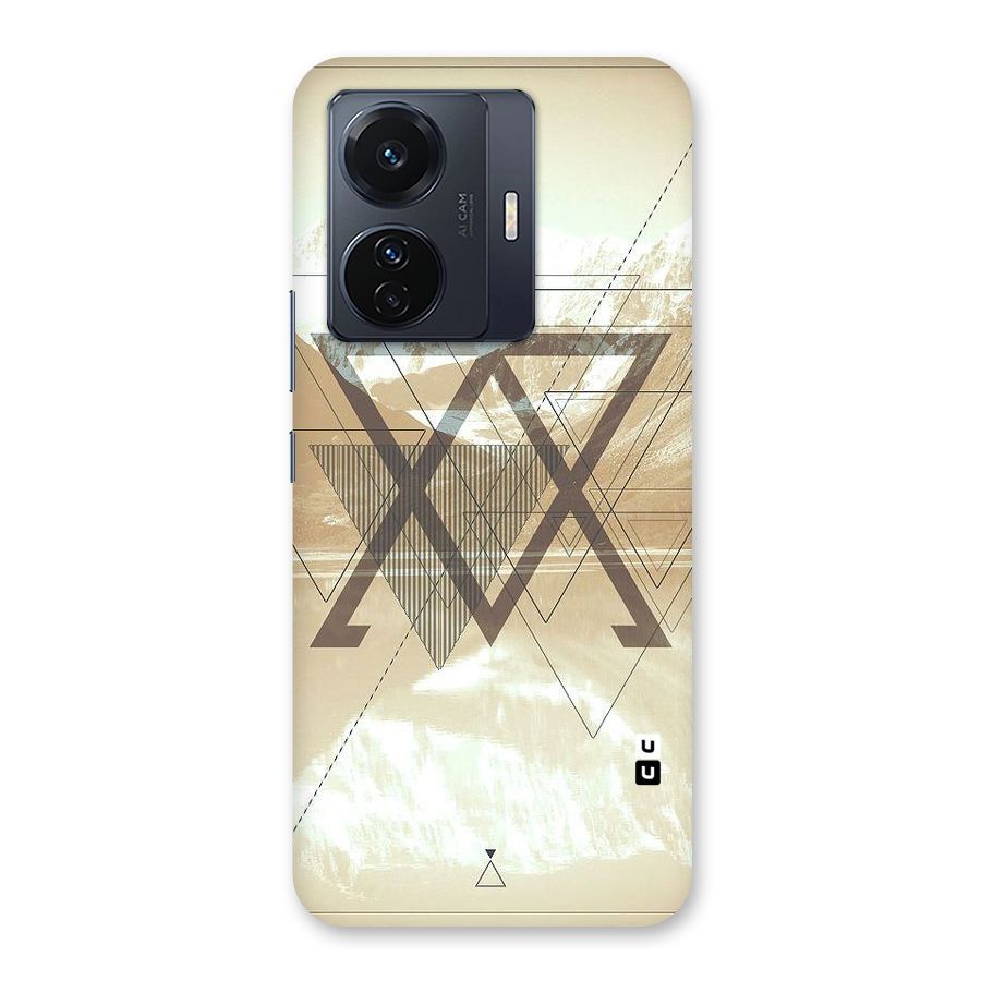 Beige View Back Case for Vivo T1 Pro