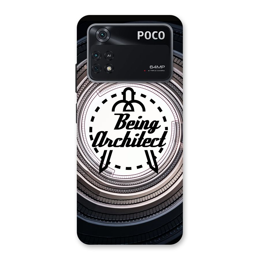 Being Architect Back Case for Poco M4 Pro 4G