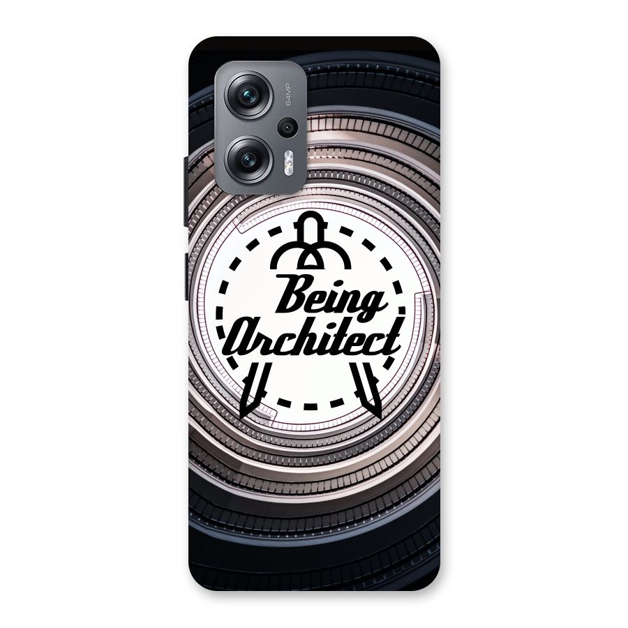 Being Architect Back Case for Redmi K50i