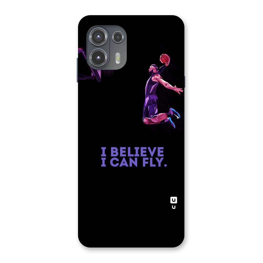 Believe And Fly Back Case for Motorola Edge 20 Fusion