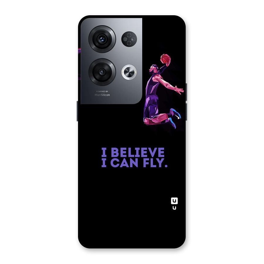 Believe And Fly Back Case for Oppo Reno8 Pro 5G