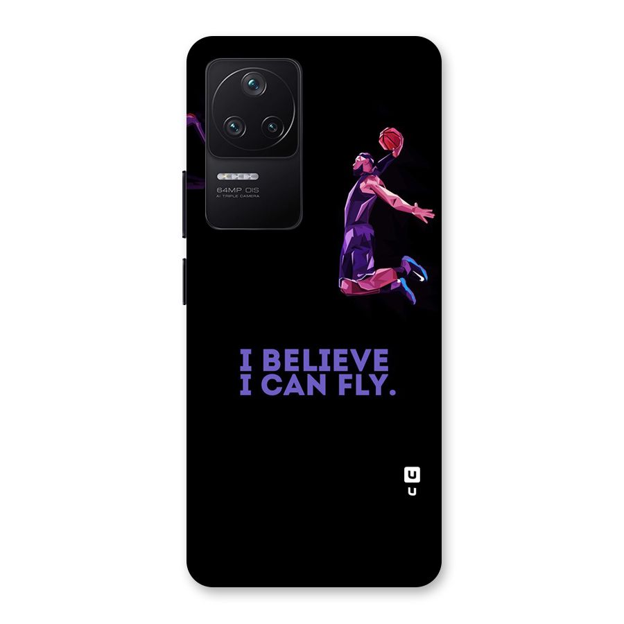 Believe And Fly Back Case for Poco F4 5G